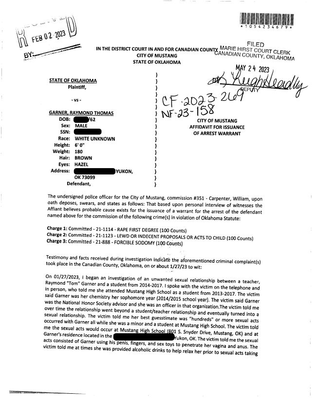 GARNER, RAYMOND THOMAS cf-2023-269-1-PC for arrest - redacted - resized.jpg